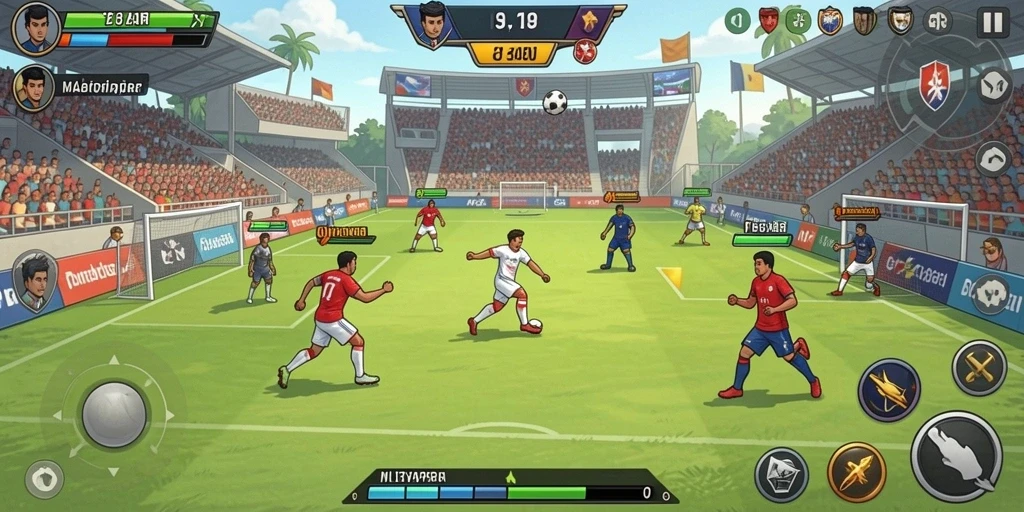 jktgame - Karakter yang dapat dimainkan dengan berbagai kustomisasi.